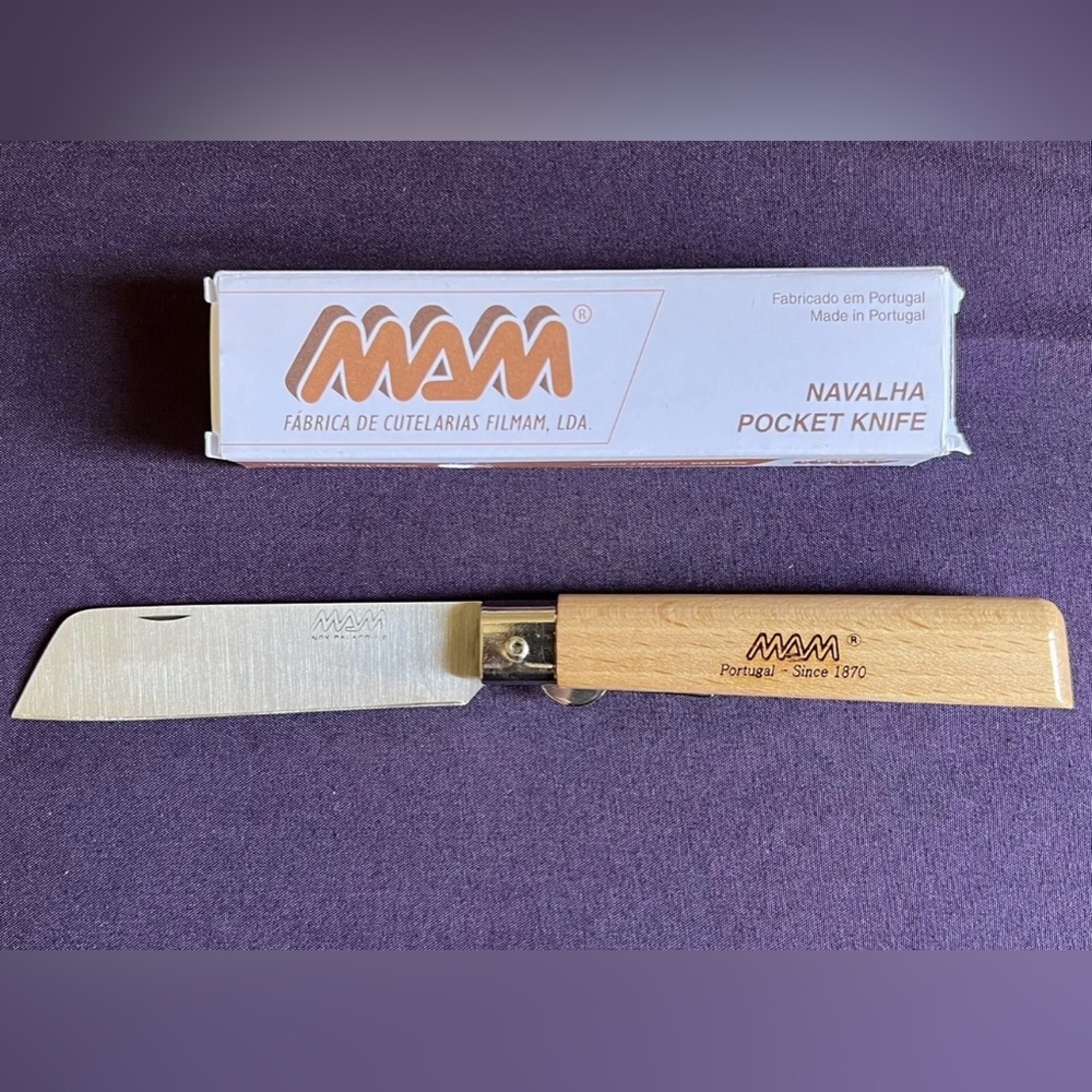 MAM Sheepsfoot Oak 2041 Linerlock German Stainless